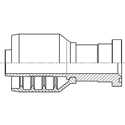 3 in BOX 2432 CODE 62 FLANGE