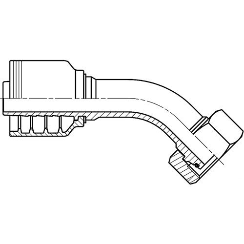 20 in BOX 1030 x 2 DKOS FEMALE SWIVEL