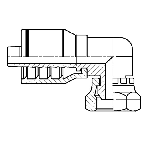 25BOX 0606 BSP FEM SWIVL 90° BLOCK BEND